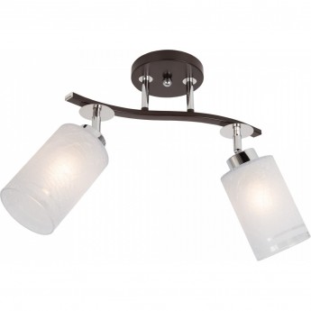 Люстра CITILUX Фортуна CL156121 с поворотными плафонами, Венге Хром