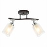 Люстра CITILUX Фортуна с поворотными плафонами, Венге Хром CL156122