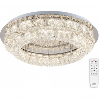 Люстра хрустальная ELETTO Olimpia EL330C80.1 LED с пультом, Хром