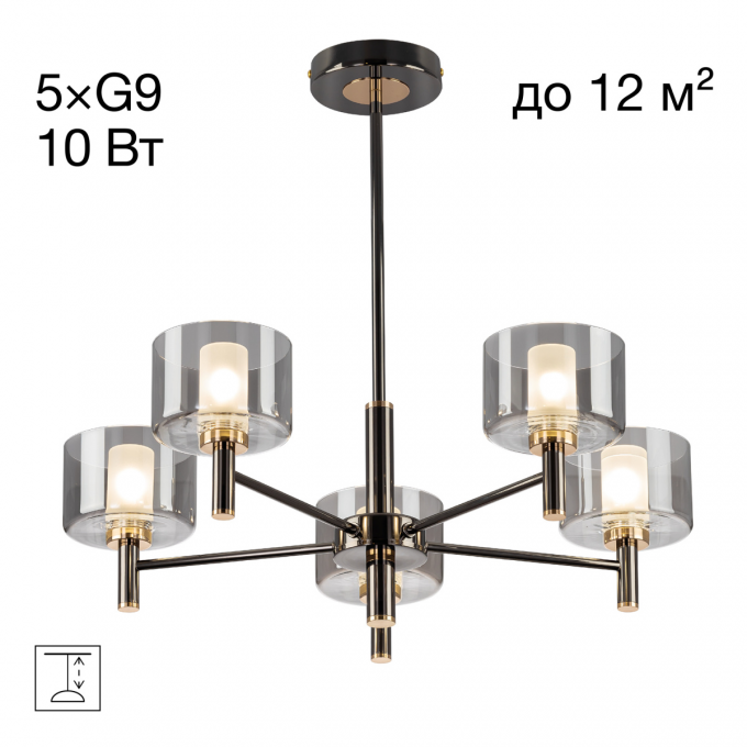 Люстра на штанге CITILUX ELAN CL241151 Люстра на штанге CITILUX ELAN CL241151