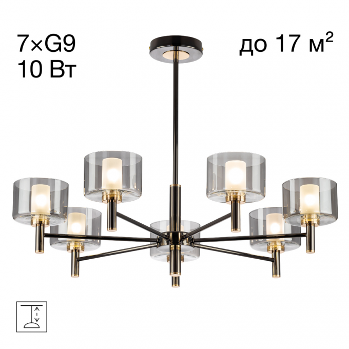 Люстра на штанге CITILUX ELAN CL241171 Люстра на штанге CITILUX ELAN CL241171