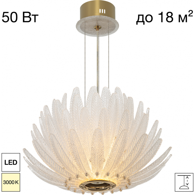 Люстра подвесная CITILUX DELTORO светодиодная CL327150