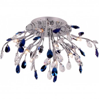 Люстра потолочная CITILUX Индиго CL326101 Хром