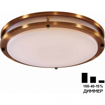 Люстра с диммером CITILUX Бостон CL709503N LED Бронза