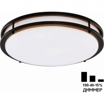 Люстра с диммером CITILUX Бостон CL709505N LED Венге