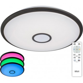 Люстра с пультом CITILUX Старлайт CL703105RGB LED Венге