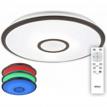 Люстра с пультом CITILUX Старлайт CL70365RGB LED Венге