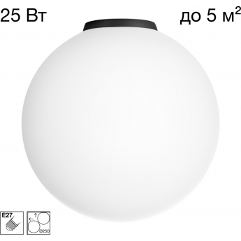 Потолочный светильник CITILUX RON CL941D25B5 Чёрный Потолочный светильник CITILUX RON CL941D25B5 Чёрный