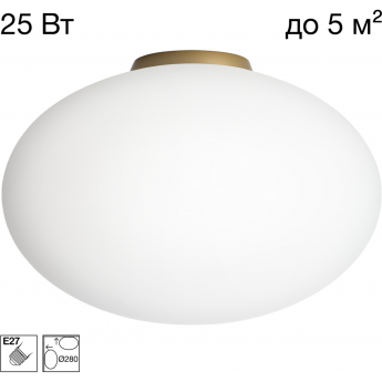 Потолочный светильник CITILUX RON CL941E28B2 Золото