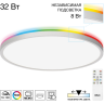 Светильник CITILUX NORMA LED RGB с пультом Белый CL749400