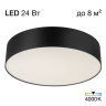 Светильник потолочный CITILUX BART LED Чёрный CL755291
