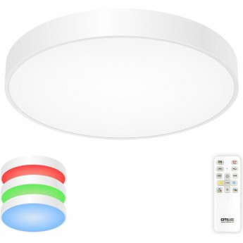 Светильник с пультом CITILUX Купер CL72495G0 LED RGB Белый