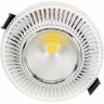 Встраиваемый светильник с диммером CITILUX Дзета LED Хром CLD042W1